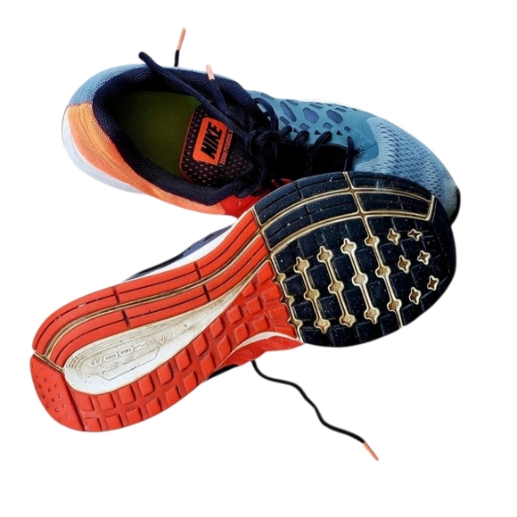 Nike Zoom Pegasus 31 Men’s Size 12 Dark Gray/Orange  Running Shoes - Picture 10 of 14